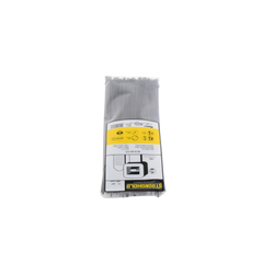 Cincho de Nylon 6.6 StrongHold™, 300mm largo x 3.6mm ancho, Color Negro, Exterior Resistente a Rayos UV, Paquete de 100pz