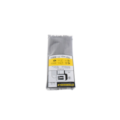 Cincho de Nylon 6.6 StrongHold™, 300mm largo x 3.6mm ancho, Color Negro, Exterior Resistente a Rayos UV, Paquete de 100pz