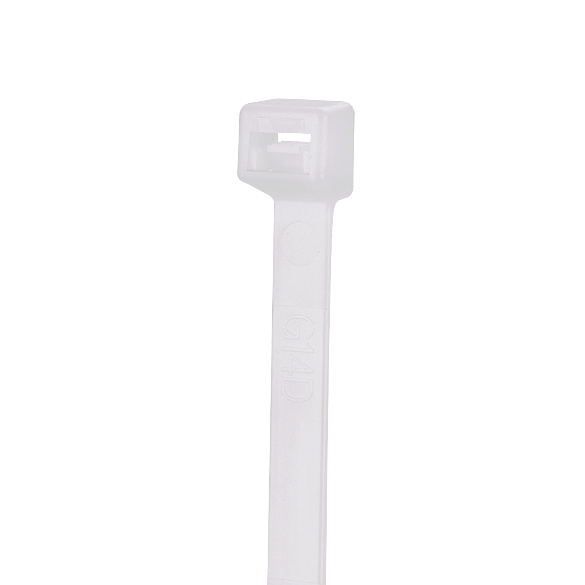 Cincho de Nylon 6.6 StrongHold™, 370mm largo x 3.6mm ancho, Color Natural, Plenum, Paquete de 100pz