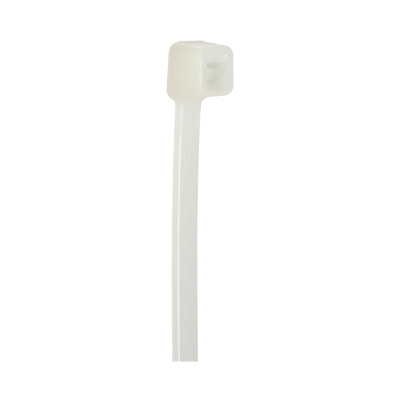 Cincho de Nylon 6.6 StrongHold™, 533mm largo x 7.6mm ancho, Color Natural, Plenum, Paquete de 100pz
