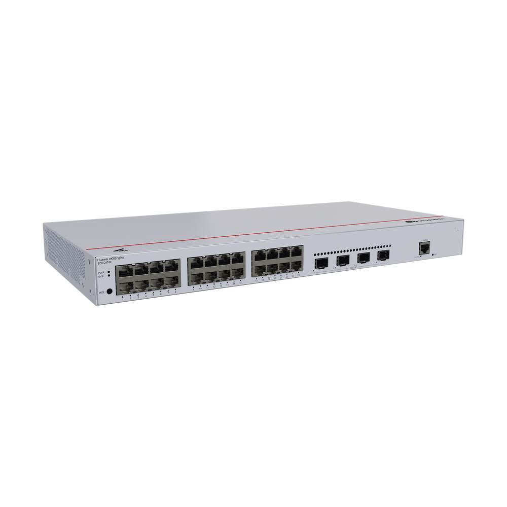Switch de Acceso Gigabit Administrable  Capa 2 / 24 puertos 10/100/1000 Mbps / 4 Puertos 10GE SFP+ Uplink / ERPS  / IMGP Snooping / DHCP Snooping / Administración Nube Gratis