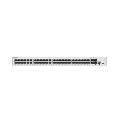 Switch de Acceso Gigabit Administrable  Capa 2 / 48 puertos 10/100/1000 Mbps / 4 Puertos 1GE SFP Uplink / ERPS  / IMGP Snooping / DHCP Snooping / Administración Nube Gratis
