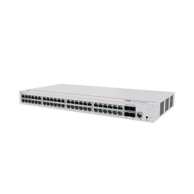 Switch de Acceso Gigabit Administrable  Capa 2 / 48 puertos 10/100/1000 Mbps / 4 Puertos 1GE SFP Uplink / ERPS  / IMGP Snooping / DHCP Snooping / Administración Nube Gratis