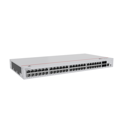 Switch de Acceso Gigabit Administrable  Capa 2 / 48 puertos 10/100/1000 Mbps / 4 Puertos 10GE SFP+ Uplink / ERPS / IMGP Snooping / DHCP Snooping / Administración Nube Gratis