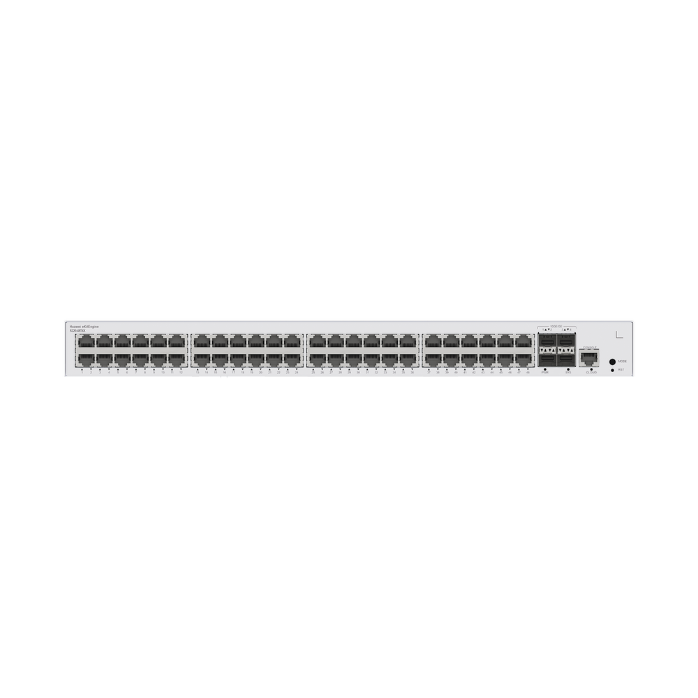 Switch de Acceso Gigabit Administrable  Capa 2 / 48 puertos 10/100/1000 Mbps / 4 Puertos 10GE SFP+ Uplink / ERPS / IMGP Snooping / DHCP Snooping / Administración Nube Gratis