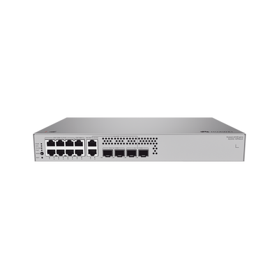 Switch de Acceso eKit Administrable / Capa 2 / 6 Puertos PoE+ Gigabit + 2 Puertos PoE+ Multi-Gigabit (2.5 Gbps) + 2 Puertos Gigabit + 2 Puertos SFP + 2 Puertos SFP+ / PoE Perpetuo / Presupuesto PoE 128 W / Sin licenciamiento