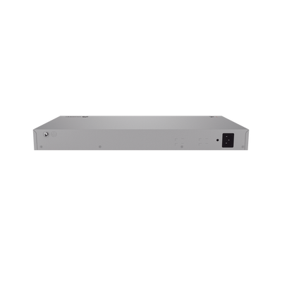 Switch de Acceso eKit Administrable / Capa 2 / 24 Puertos PoE+ Gigabit + 2 Puertos SFP (2.5 Gbps) + 2 Puertos SFP+ /  PoE Perpetuo / Presupuesto PoE 195 W / Sin licenciamiento