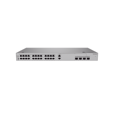 Switch de Acceso eKit Administrable / Capa 2 / 22 Puertos PoE+ Gigabit + 2 Puertos PoE+ 2.5 Gbps + 2 Puertos SFP(2.5 Gbps) + 2 Puertos SFP+(10 Gbps) / PoE Perpetuo / Presupuesto PoE 400 W / Sin Licenciamiento