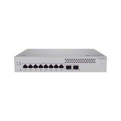 Switch de Acceso eKit Administrable Capa 2 / 8 Puertos Gigabit / 2 Puertos SFP 1-2.5 Gbps / Gestión Gratuita desde la Nube / Libre de Licenciamiento