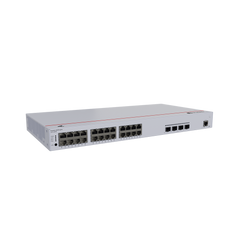 Switch de Distribución/Core Gigabit Administrable PoE Capa 3 / 24 puertos 10/100/1000 Mbps (PoE) / 4 Puertos 10GE SFP+ Uplink / ERPS / Rutas Estáticas / iStack / PoE Perpetuo / 400W / Administración Nube Gratis