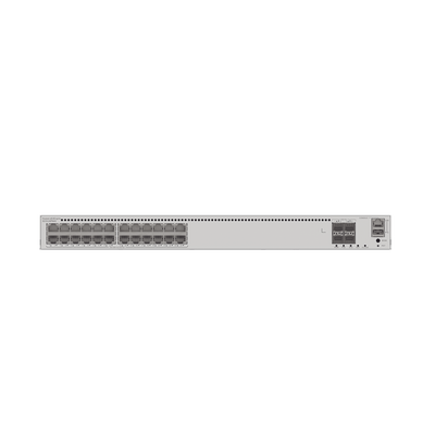 Switch de Distribución/Core Gigabit Administrable PoE Capa 3 / 24 puertos 1000/2.5Gbps (PoE) / 4 Puertos 10GE SFP+ Uplink / ERPS / Rutas Estáticas / iStack / PoE Perpetuo / 400W / Administración Nube Gratis
