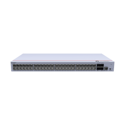 Switch de Distribución/Core Gigabit Administrable  Capa 3 / 48 puertos 10/100/1000 Mbps  / 4 Puertos 1GE SFP Uplink / ERPS / Rutas Estáticas / iStack / Administración Nube Gratis