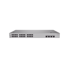 Switch de Acceso eKit Administrable / Capa 2+ / 24 Puertos PoE+ Gigabit + 2 Puertos SFP(2.5 Gbps) + 2 Puertos SFP+(10 Gbps) / PoE Perpetuo / Presupuesto PoE 400 W / Sin licenciamiento