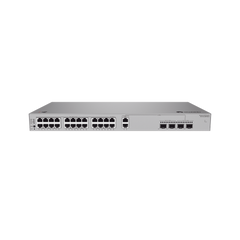 Switch Gigabit Administrable PoE Capa 3 / 24 Puertos 10/100/1000 Mbps (22 PoE) / 2 Puertos 2.5GE (PoE) combo 2 Puertos SFP 2.5GE /2 Puertos SFP+ 10GE / 400W / PoE Perpetuo / iStack / Administración Nube Gratis
