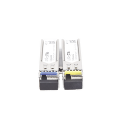 Transceptores MiniGbic SFP 1.25G LC WDM para fibra Mono Modo 20 Kms