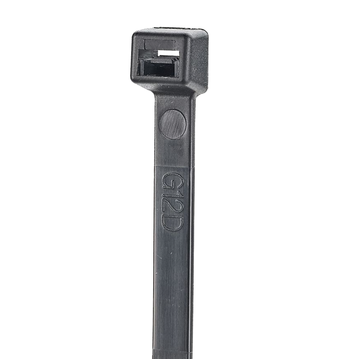 Cincho STRONGHOLD de Nylon 6.6, 1020mm largo x 9mm ancho, Color Negro Exterior, Resistente a Rayos UV, Paquete de 50 Piezas
