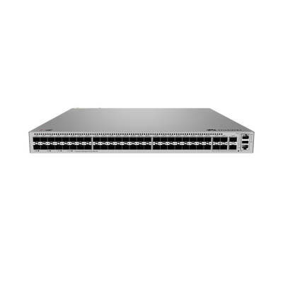 Switch Empresarial Core Gigabit Administrable  Capa 3 / 48 puertos 1GE SFP / 4 Puertos 10GE SFP+ Uplink / 2 Puertos 10GE SFP+ (Stack) / ERPS / Ruteo Dinamico (RIP, OSPF, IS-IS y BGP)  / iStack / Administración Nube Gratis