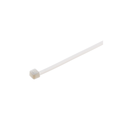 Cincho STRONGHOLD, 160 mm largo x  4.8 mm ancho, Tensión 50 lb (222 N) Naylon 6.6 Color Natural, Paquete de 1000 Piezas