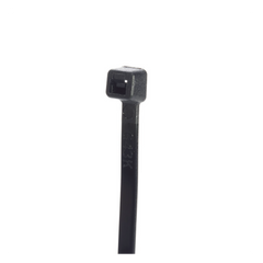 Cincho de Nylon 6.6 StrongHold™, 188mm largo x 4.8mm ancho, Color Negro, Exterior Resistente a Rayos UV, Paquete de 1000pz