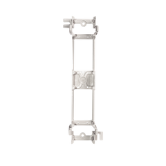 Bracket para Montaje de Regleta S66, Acepta 1 regleta M150, 6 conectores de 25 pares