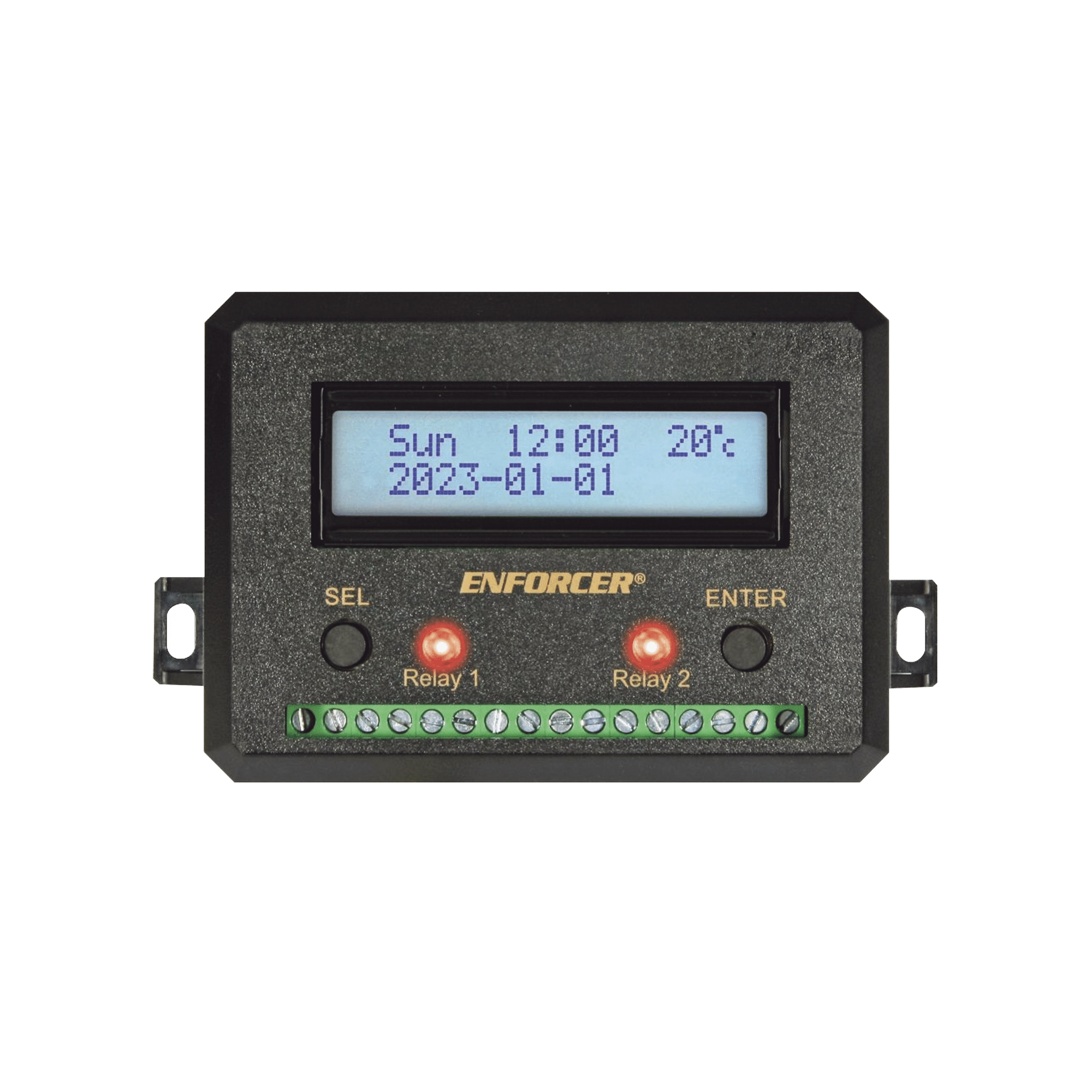 Temporizador Anual / Dos Relevadores / Programable / Pantalla LCD