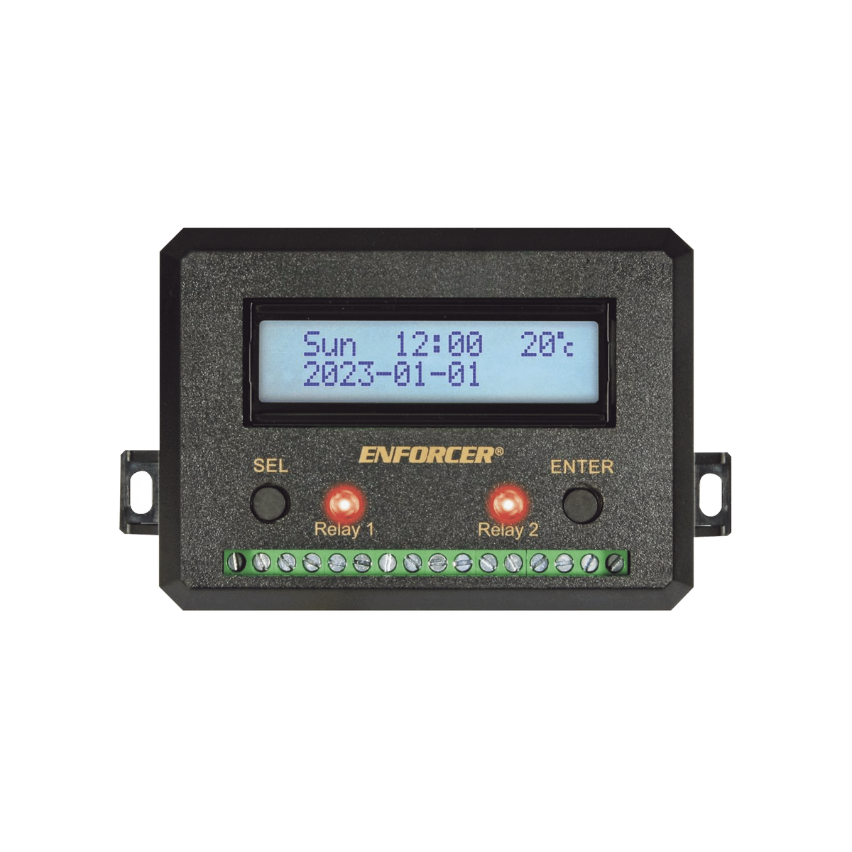 Temporizador Anual / Dos Relevadores / Programable / Pantalla LCD