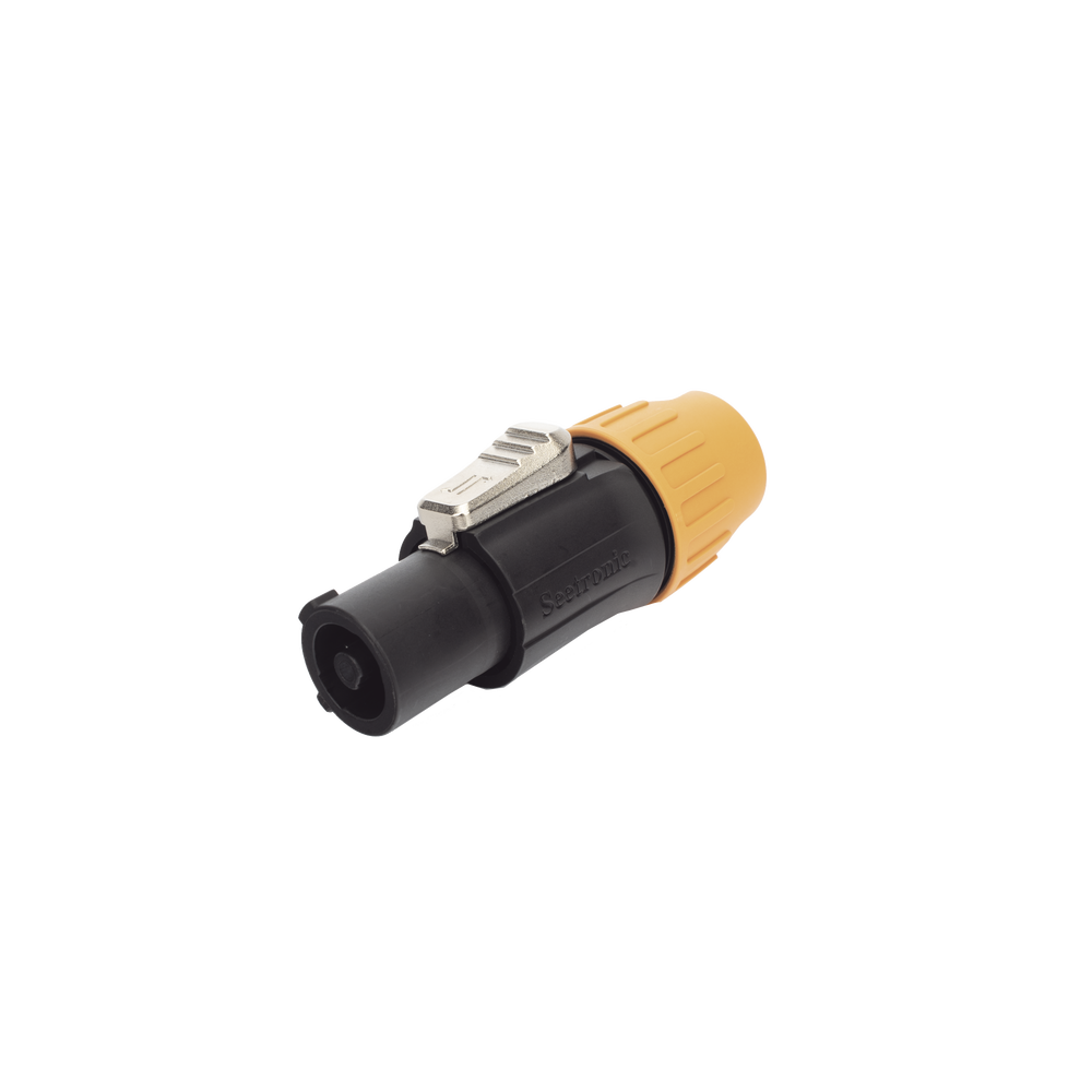 POWERCOM,  línea, neutro y conexión a tierra de seguridad preadaptada IP65 Color Negro