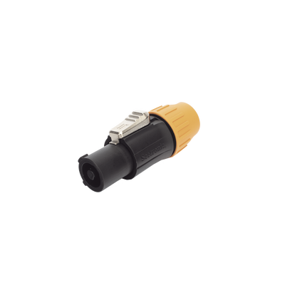 POWERCOM,  línea, neutro y conexión a tierra de seguridad preadaptada IP65 Color Negro
