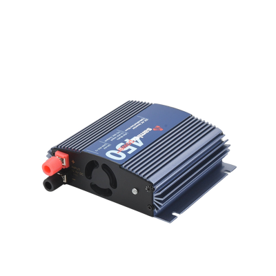 Inversor de Corriente Onda Modificada (CD-CA). Potencia Nominal 450 W, Ent:12Vcc, Sal: 115Vca 60 Hz.