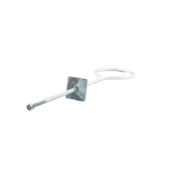 Ancla de Losa o Pared de 63-65 cm. de 13 cm diámetro de argolla. Galvanizado Electrolítico.