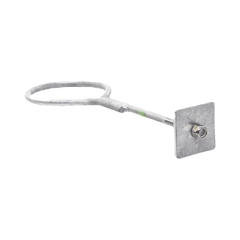 Ancla con Aro, largo: 40 cm. de 1/2" de espesor para Losa o Pared. Galvanizado por Inmersión.