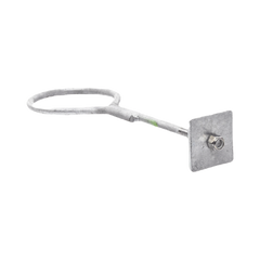 Ancla con Aro, largo: 40 cm. de 1/2" de espesor para Losa o Pared. Galvanizado por Inmersión.
