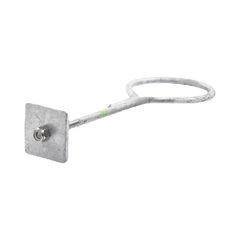 Ancla con Aro, largo: 40 cm. de 1/2" de espesor para Losa o Pared. Galvanizado por Inmersión.