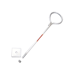 Ancla de Losa o Pared de 75 cm. de 12 cm diámetro de argolla Galvanizada por Inmersión en Caliente.