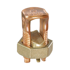 Conector Mecánico de Puesta a Tierra, de Cobre, Para Cables de Calibre 4 a 1/0 AWG