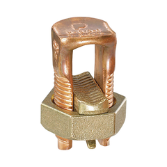Conector Mecánico de Puesta a Tierra, de Cobre, Para Cables de Calibre 8 a 4 AWG