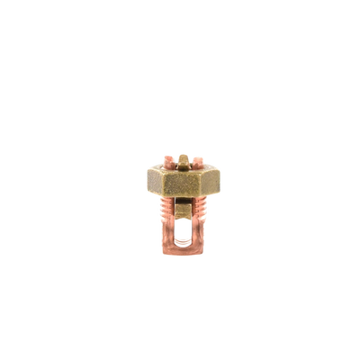 Conector Mecánico de Puesta a Tierra, de Cobre, Para Cables de Calibre 8 a 6 AWG