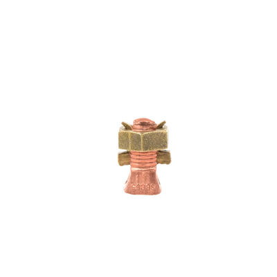 Conector Mecánico de Puesta a Tierra, de Cobre, Para Cables de Calibre 8 a 6 AWG