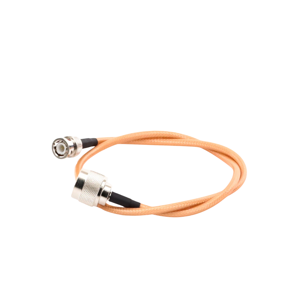 Jumper con Cable LP142 de 60 cm (23.62 Pulgadas), con Conectores BNC Macho a N Macho.