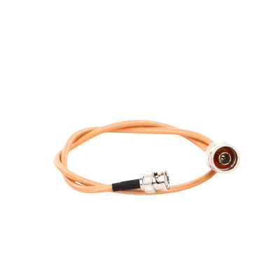 Jumper con Cable LP142 de 60 cm, con Conectores BNC Macho a N Macho.