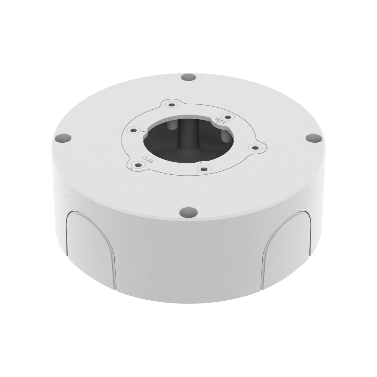 Caja de Conexión para Cámara Bullet Wisenet QNO-C8083R / QNO-C9083R