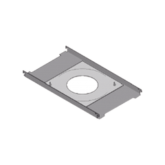 Placa de Refuerzo para Plafón compatible con camaras Domo Hanwha