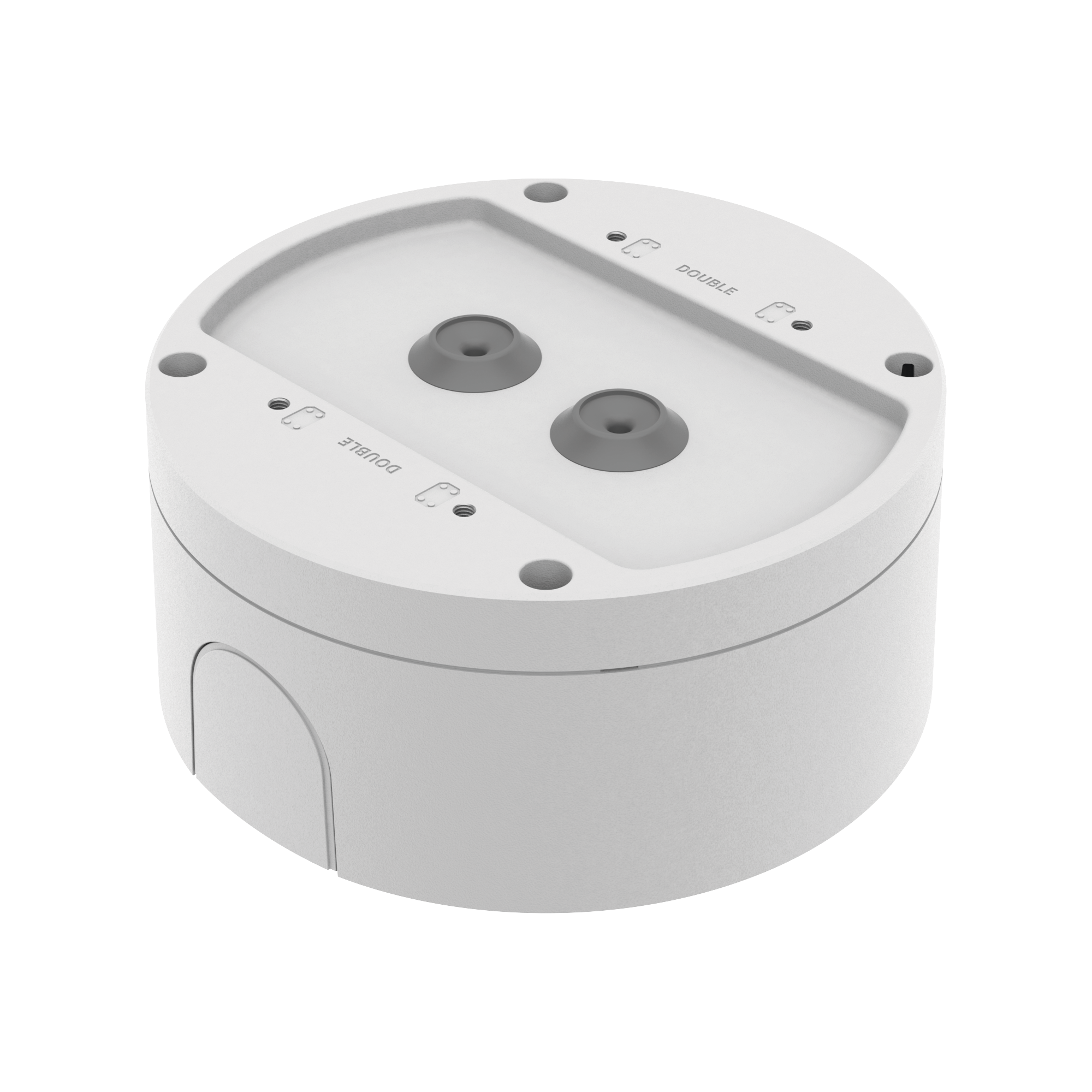 Caja de conexion para tipo Domo y Flat-eye Hanwha  QNE-8011R, QNE-8021R, QND-6011, QNV-C8083R, QNV-C9083R