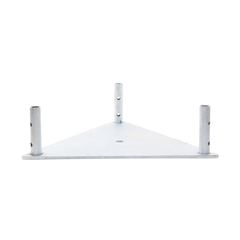 Base Triangular para Tramo STZ45 Galvanizado Electrolítico.
