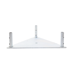 Base Triangular para Tramo STZ45 Galvanizado Electrolítico.