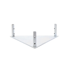 Base Triangular para Tramo STZ45 Galvanizado Electrolítico.