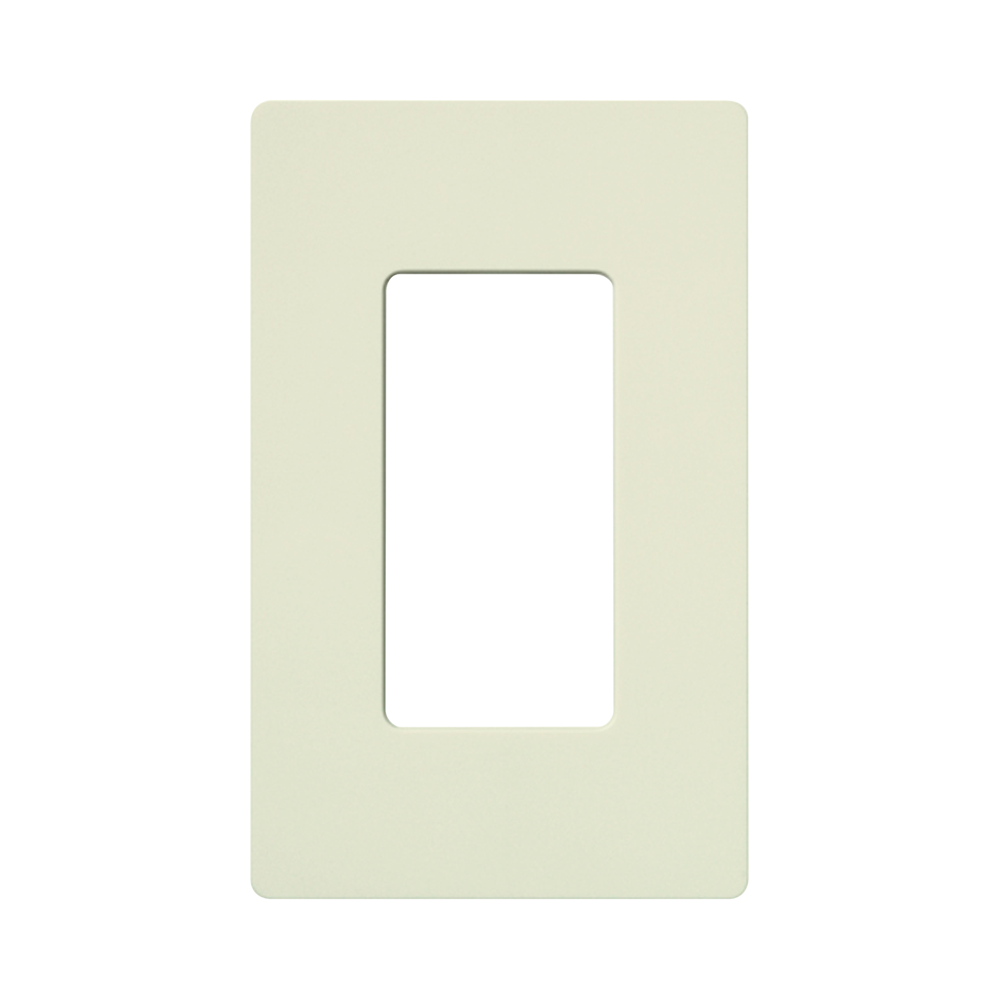Tapa Color Biscuit para interruptor o dimmer Lutron, 1 gang, limpio y moderno