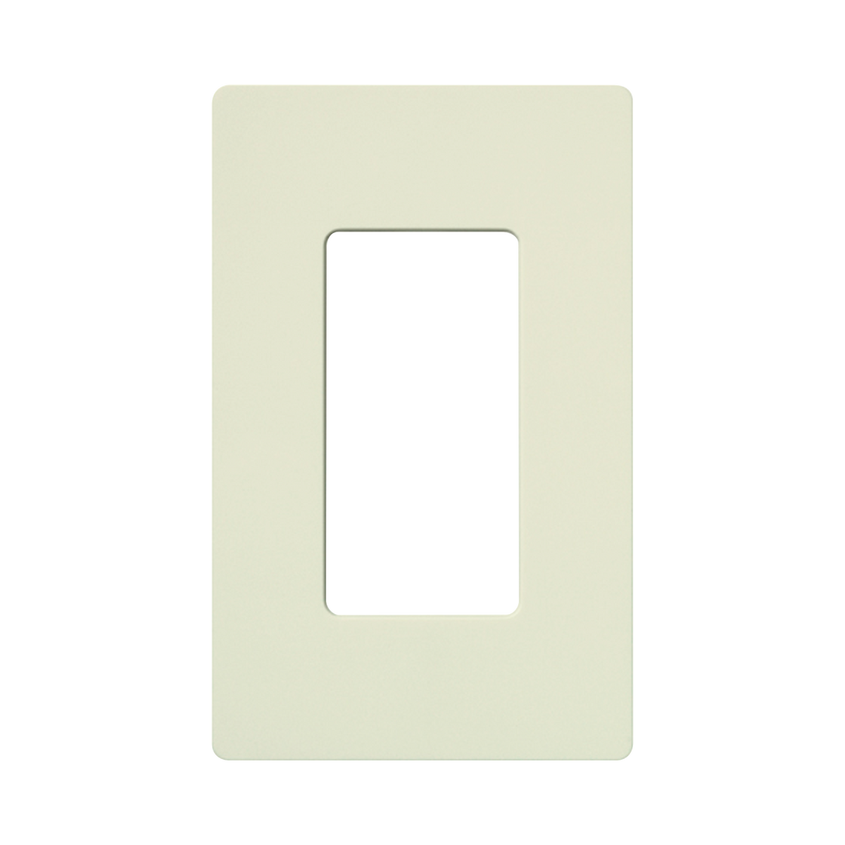 Tapa Color Biscuit para interruptor o dimmer Lutron, 1 gang, limpio y moderno