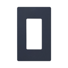 Tapa Color Deep Sea para interruptor o dimmer Lutron, 1 gang, limpio y moderno