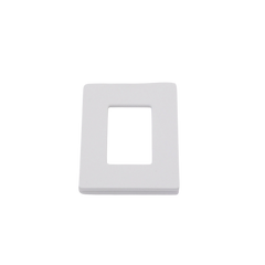 Tapa Color Blanco Satin para interruptor o dimmer Lutron, 1 gang, limpio y moderno